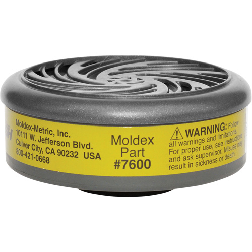 7000/9000 Series Respirator Filters, Gas/Vapour Cartridge, Multi Gas/Organic Vapour OSI Industrial Sales