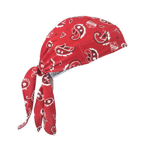 Chill-Its&reg; 6615 Cooling Dew Rags, Red OSI Industrial Sales