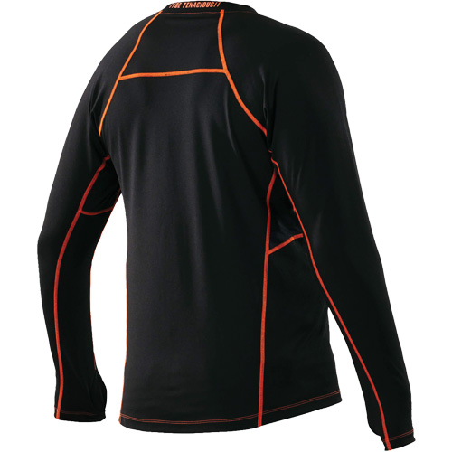 Long Sleeve Thermal Shirts, Men's, Medium, Black OSI Industrial Sales