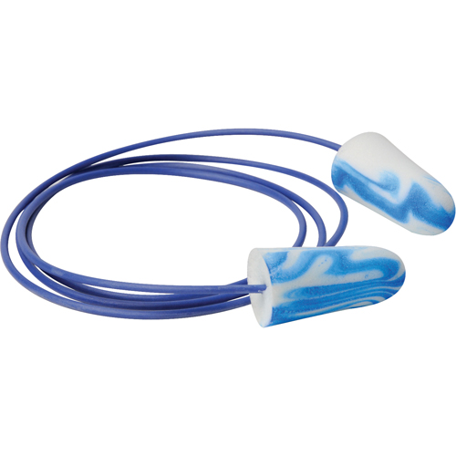 SparkPlugs&reg; Multi-Coloured Foam Earplugs, Bulk - Box, Corded OSI Industrial Sales