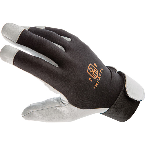 Gants antivibrations Air Glove, Taille Moyen, Paume Cuir perl&eacute; OSI Industrial Sales