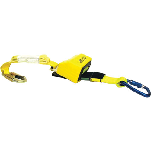 Retractable Lanyard, 9', Nylon, Swivel OSI Industrial Sales