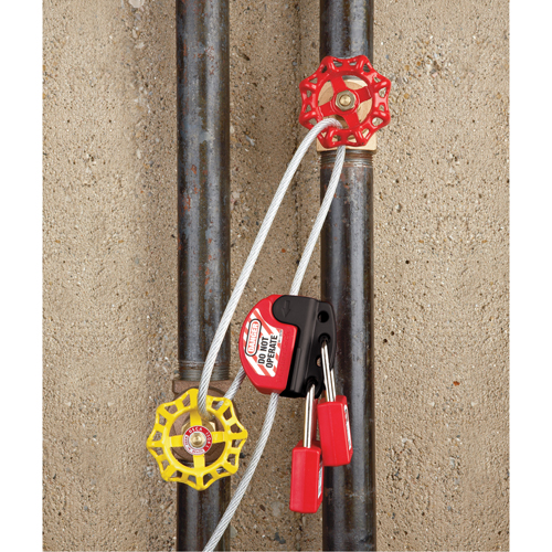 Adjustable Cable Lockout, 10' Length OSI Industrial Sales