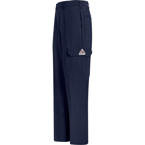 Pantalons cargo r&eacute;sistants aux flammes Cool Touch 2, 32, x 37, Bleu marin, 10,1 cal/cm² OSI Industrial Sales