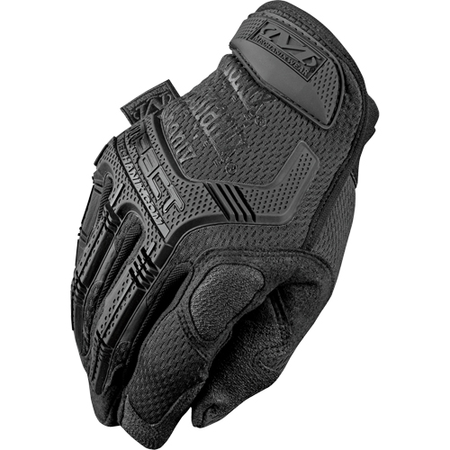 Gants M-Pact noir dissimul&eacute;, Petit, Paume en Synth&eacute;tique, Poignet Boucle et crochet OSI Industrial Sales