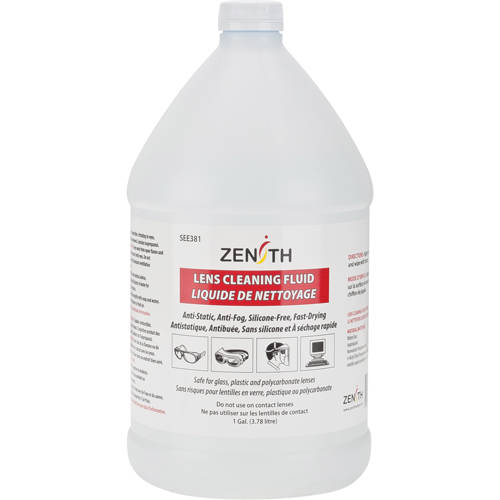 Anti-Fog Lens Cleaner Refill, 3.78 L OSI Industrial Sales
