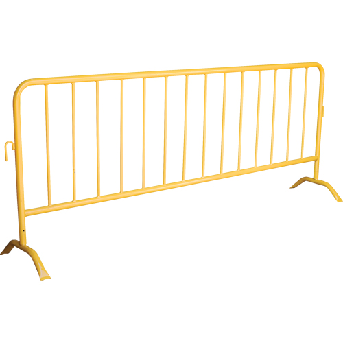 Barri&egrave;re portative, Emboîtables, 102" lo x 40" h, Jaune OSI Industrial Sales