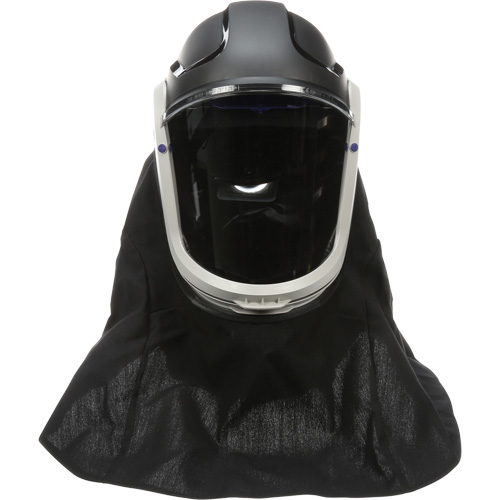 Assemblage de casque Versaflo avec visi&egrave;re de premi&egrave;re qualit&eacute; et enveloppe r&eacute;sistante aux flammes, Universel, Casque rigide, Bavette Simple OSI Industrial Sales