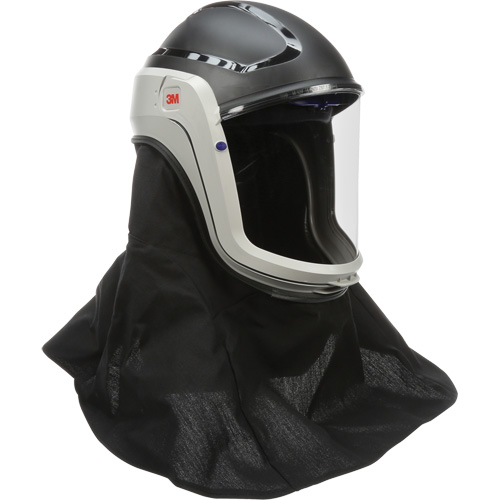 Assemblage de casque Versaflo avec visi&egrave;re de premi&egrave;re qualit&eacute; et enveloppe r&eacute;sistante aux flammes, Universel, Casque rigide, Bavette Simple OSI Industrial Sales