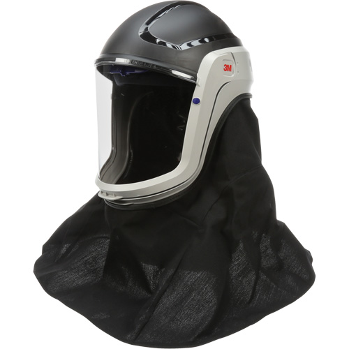 Assemblage de casque Versaflo avec visi&egrave;re de premi&egrave;re qualit&eacute; et enveloppe r&eacute;sistante aux flammes, Universel, Casque rigide, Bavette Simple OSI Industrial Sales