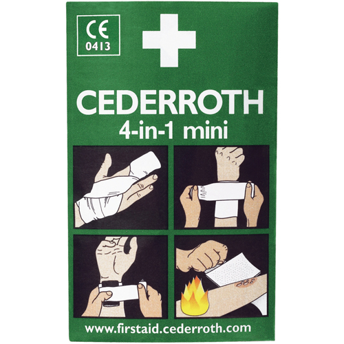 Coagulant 4-dans-1 Cederroth, 5" lo x 3" la OSI Industrial Sales