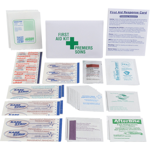 Trousses de premiers soins promotionnelles, Dispositif m&eacute;dical Classe 1, Portefeuille OSI Industrial Sales
