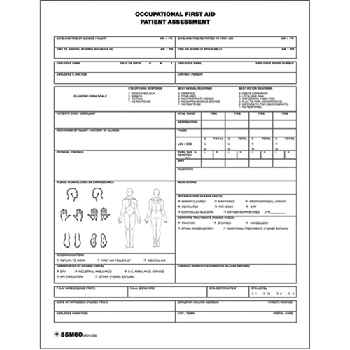 Patient Assessment Chart OSI Industrial Sales