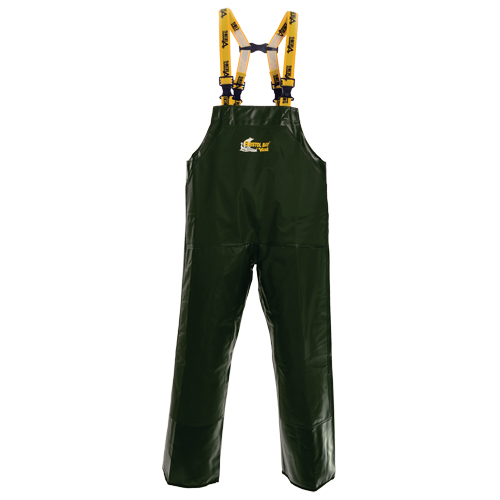 Bristol Bay Bib Pants, Medium, Polyester/PVC, Grey OSI Industrial Sales