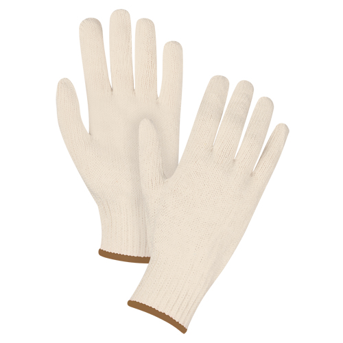 Standard-Duty String Knit Gloves, Poly/Cotton, 7 Gauge, Large OSI Industrial Sales
