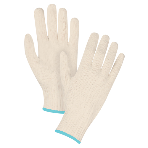Gants en tricot de poids lourd, Poly/coton, Calibre 7, T-Grand OSI Industrial Sales