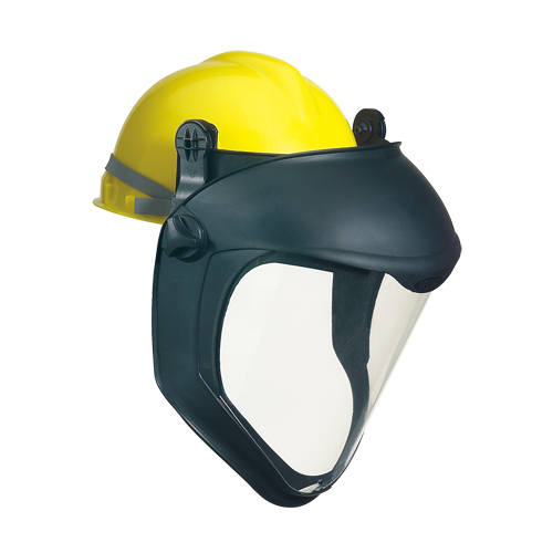 &eacute;cran facial Uvex Bionic avec adaptateur pour casque de s&eacute;curit&eacute;, Polycarbonate OSI Industrial Sales