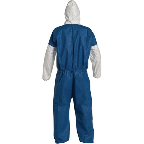 Combinaisons avec capuchon, T-Grand, Bleu/Blanc, Tyvek 400 D OSI Industrial Sales