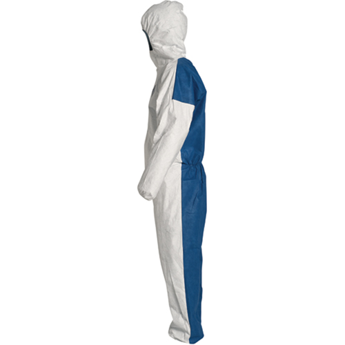 Combinaisons avec capuchon, T-Grand, Bleu/Blanc, Tyvek 400 D OSI Industrial Sales