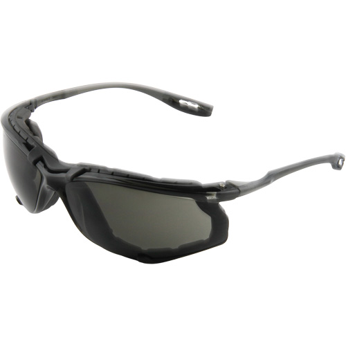 Lunettes de s&eacute;curit&eacute; avec joint en mousse Virtua, Lentille Grise/fum&eacute;e, Antibu&eacute;e, ANSI Z87+/R&eacute;pond ou surpasse la norme CSA Z94.3 OSI Industrial Sales