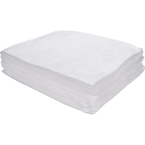 Premium Meltblown Sorbent Pads, Oil Only, 15" x 17", 8 gal. Absorbancy OSI Industrial Sales