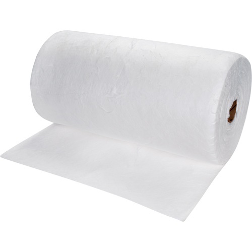 Premium Meltblown Sorbent Rolls, Heavyweight, 150' L x 30" W, 50 gal. Absorbancy OSI Industrial Sales