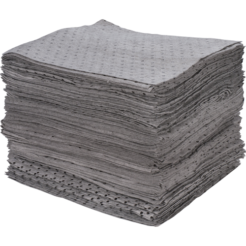 Premium Bonded Sorbent Pads, Universal, 15" x 17", 30 gal. Absorbancy OSI Industrial Sales