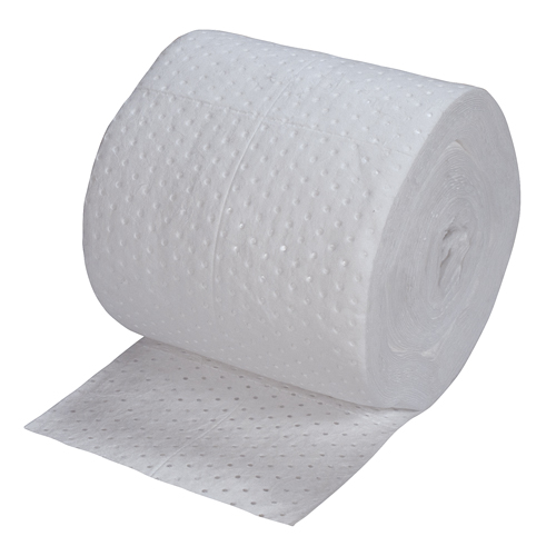 Rouleaux absorbants li&eacute;s de premi&egrave;re qualit&eacute;, Lourd, 150' lo x 15" la, Absorption 25 gal. OSI Industrial Sales
