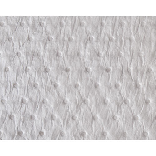 Feuilles absorbantes en fibres fines de premi&egrave;re qualit&eacute;, Huile seulement, 15" x 17", 25 gal. d'absorption OSI Industrial Sales