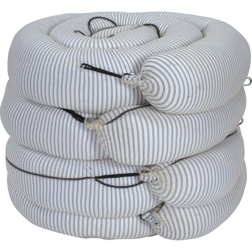 Premium Sorbent Boom, Universal, 10' L x 8" W, 70 gal. Absorbancy, 4 /Pack OSI Industrial Sales