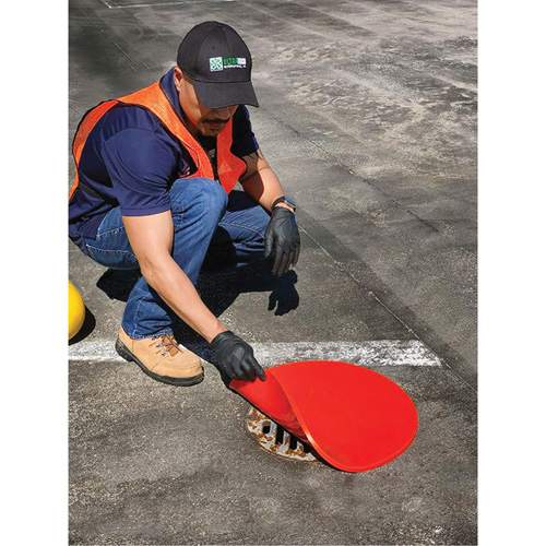 Tapis pour drain Ultra-Drain Seals, Circulaire, 12" dia. OSI Industrial Sales