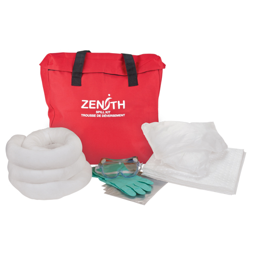 Trousse de lutte contre les d&eacute;versements de premi&egrave;re qualit&eacute; pour camion, Huile seulement, Sac, Absorbance de 10 gal. US OSI Industrial Sales