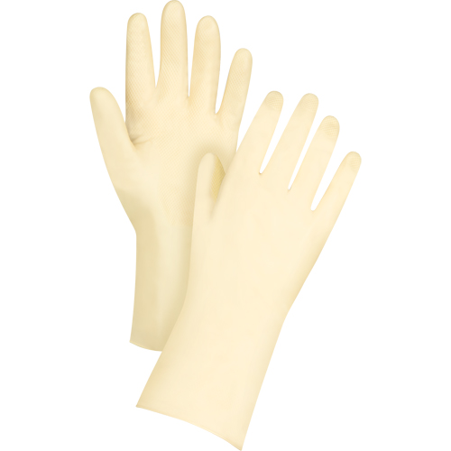 Gants de conserverie de premi&egrave;re qualit&eacute;, Taille Petit/7, 12" lo, Latex de caoutchouc, 18 mils OSI Industrial Sales