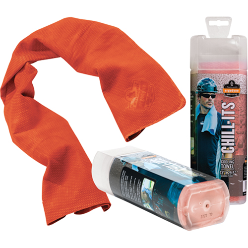 Chill-Its&reg; 6602 Cooling Towels, Hi-Vis Orange OSI Industrial Sales