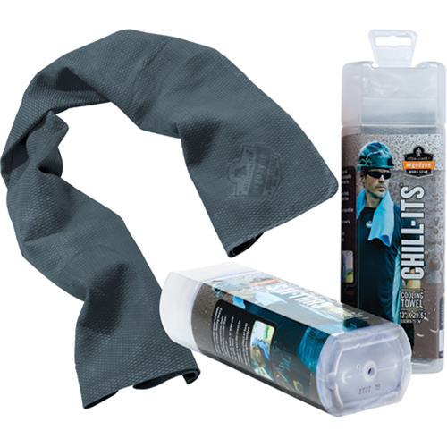 Chill-Its&reg; 6602 Cooling Towels, Grey OSI Industrial Sales