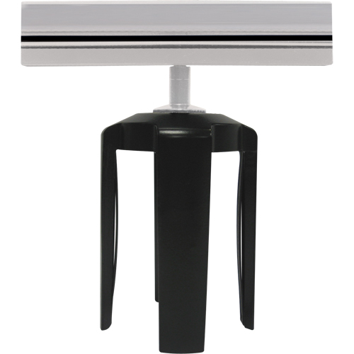 Tensabarrier&reg; Sign Bracket with Adapter, Chrome OSI Industrial Sales