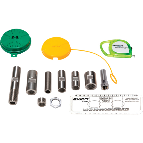 Axion Advantage&reg; Eye/Face Wash Upgrade Kit with Green ABS Plastic Eye/Face Wash Head OSI Industrial Sales
