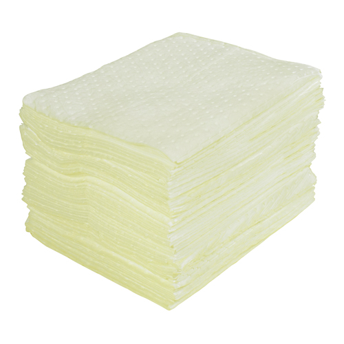 Premium Laminated (SMS) Sorbent Pads, Hazmat, 15" x 17", 30 gal. Absorbancy OSI Industrial Sales