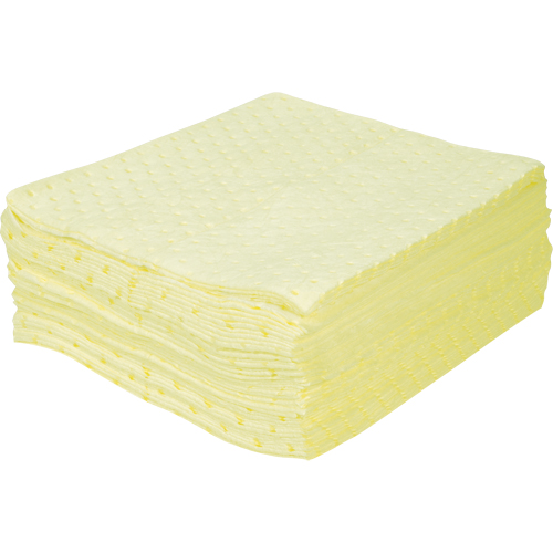 Premium Bonded Sorbent Pads, Hazmat, 15" x 17", 15 gal. Absorbancy OSI Industrial Sales