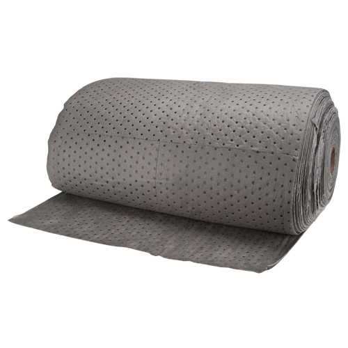 High Traffic Sorbents, Heavyweight, 150' L x 30" W, 60 gal. Absorbancy OSI Industrial Sales