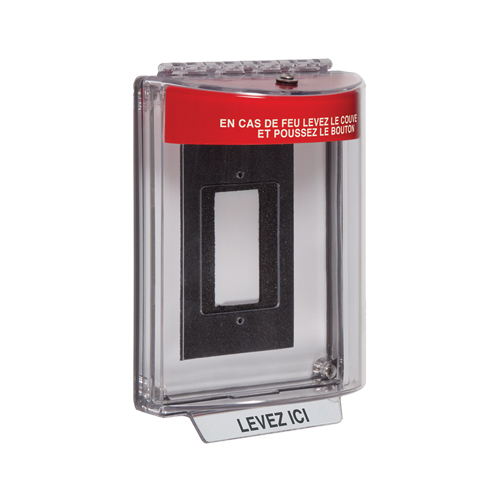 Couvercles pour alertes d'incendie Universal Stopper, Boîte ferm&eacute;e/encastr&eacute;e OSI Industrial Sales