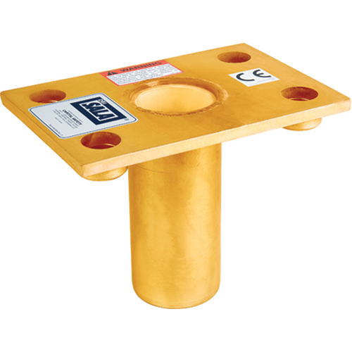 Syst&egrave;mes de sauvetage pour espaces clos - Composants de la potence - Bases fixes permanentes de pointe OSI Industrial Sales