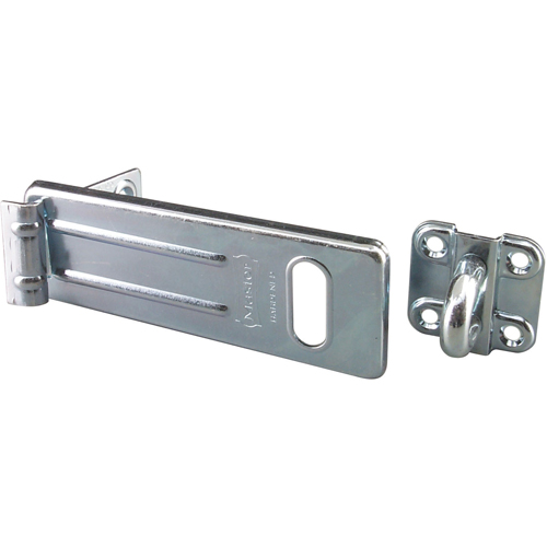 General Security Hardened Steel Hasp, Silver OSI Industrial Sales