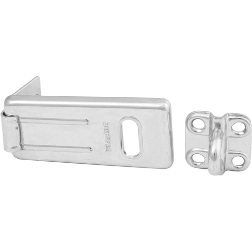 General Security Hardened Steel Hasp, Silver OSI Industrial Sales