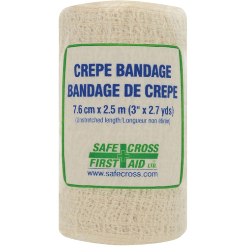 Bandage de cr&ecirc;pe en rouleau, 97-1/5" lo x 3" la, Classe 1 OSI Industrial Sales