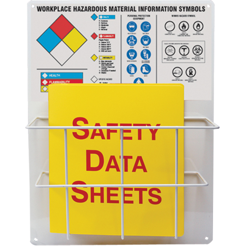 Haz-Mat Basket Style Centre Boards, English, Binders Included OSI Industrial Sales