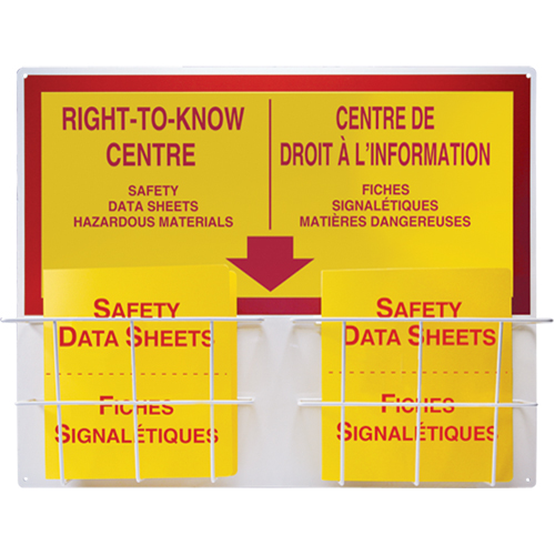 Basket Style Centre Boards, English & French, Binders Included OSI Industrial Sales