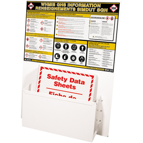 Postes d'information SGH, Anglais & français, Compris reliures OSI Industrial Sales