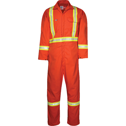 Westex UltraSoft&reg; Unlined Coveralls, Large, Orange OSI Industrial Sales