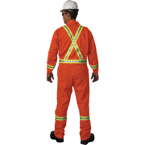 Westex UltraSoft&reg; Unlined Coveralls, Large, Orange OSI Industrial Sales